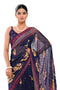 Vasthrlay Fashion Georgette Geometric Printed Ethnic Wear