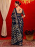Vasthrlay Chanderi Printed Yellow Saree