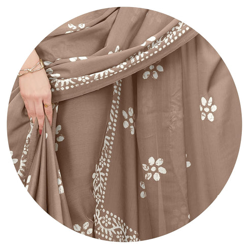 Vasthrlay Fashion Chiffon Printed Parrot Ethnic Wear