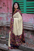 Vasthrlay Fashion Rhinestone Embellished Black Ethnic Wear