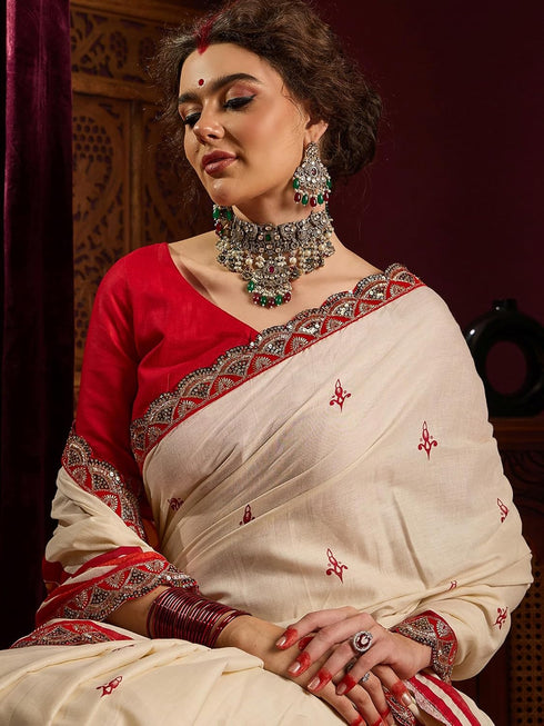 Vasthrlay Printed Unstitched Smc Ethnic Wear