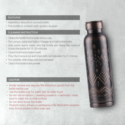 Milton Copper Swasth Design Bottle