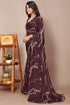Vasthrlay Fashion Georgette Geometric Dusty Ethnic Wear