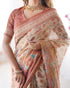 Vasthrlay Handloom Geometric Tassels Saree