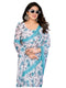 Vasthrlay Brown Unstitched Saree