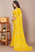 Vasthrlay Fashion Georgette Geometric Dusty Ethnic Wear