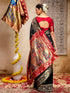 Vasthrlay Weaving Banarasi Mauve Saree