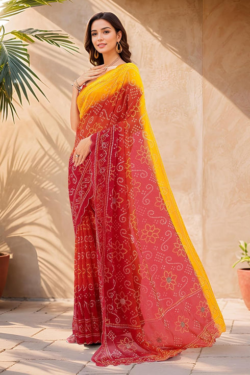 Vasthrlay Sourbh Georgette Plastic Turquoise Ethnic Wear