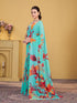 Vasthrlay Georgette Printed Saree