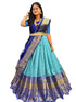 Vasthrlay South Indian Traditional Unstitched Narayanpet Half Sareee