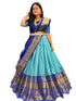 Vasthrlay South Indian Traditional Unstitched Narayanpet Half Sareee