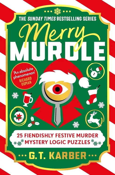 Oxfordbookstore Merry Murdle 25 Fiendishly Festive Murder Mystery Logic Puzzles