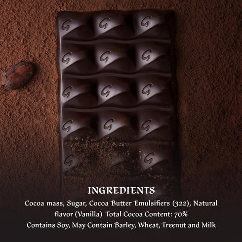 Galaxy Fusions Dark Chocolate Bar