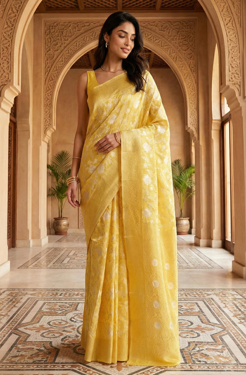Vasthrlay Jacquard Saree