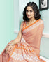 Vasthrlay Womens Printed Unstitched Green Saree