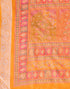 Vasthrlay Shimmer Embroidery Rani Saree