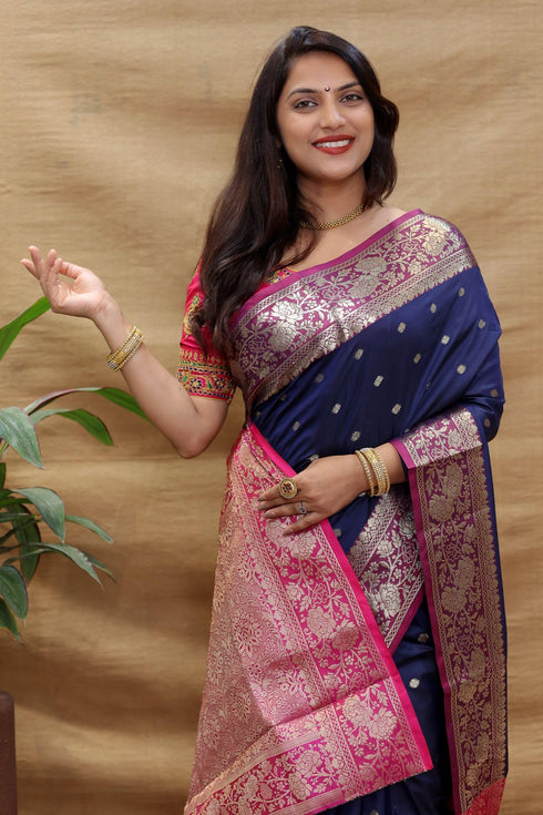 Vasthrlay Banarasi Wedding Saree