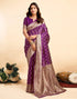 Vasthrlay Banarasi Unstitched Saree