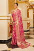 Vasthrlay Organza Patola Leriya Unstitched Saree