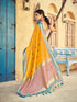 Vasthrlay Kanjivaram Banarasi Festival Unstitched Saree