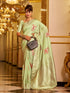 Vasthrlay Banarasi Unstitched Saree