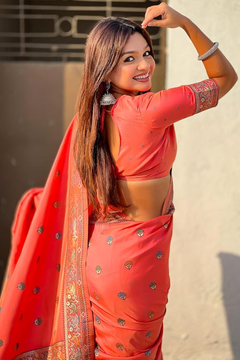 Vasthrlay Kanjivaram Unstitched Blouse Ethnic Wear