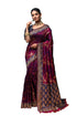 Vasthrlay Magenta Banarasi Designer Saree