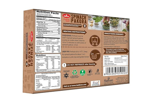Haldirams Spinach Pakora