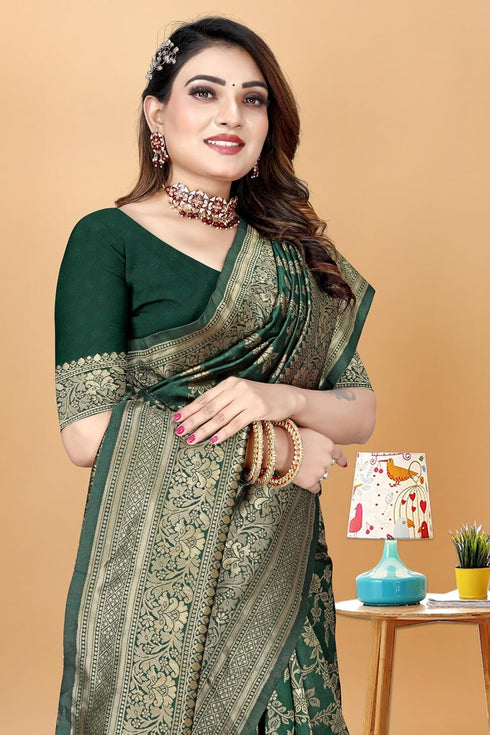 Vsathrlay Saree Kanjivaram Silk Pari Maroon