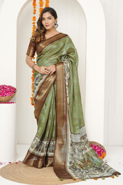 Vasthrlay Fashion Cotton Printed Ethnic Wear