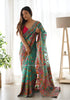 Vasthrlay Banarasi Unstitched Saree