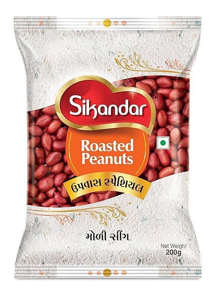 Sikandar Roasted Peanuts with husk Upvas Special