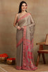 Vasthrlay Fashion Chiffon Geometric Printed Ethnic Wear