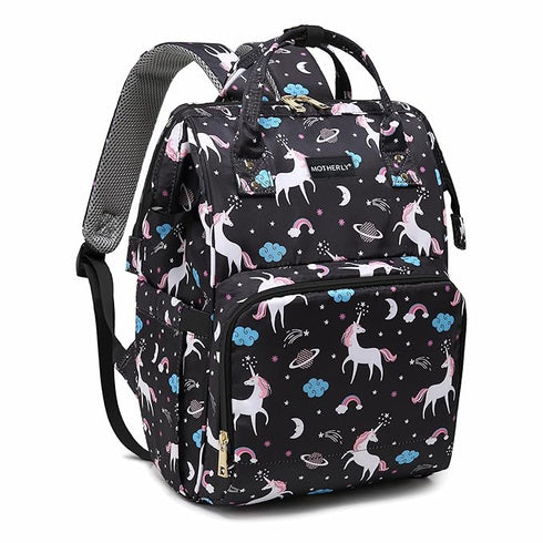 Motherly Printed Diaper Bag