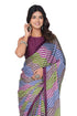 Vasthrlay Fashion Chiffon Georgette Teal Ethnic Wear