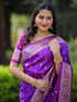 Vasthrlay Kanjivaram Handloom Golden Ethnic Wear