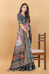 Vasthrlay Kanjivaram Elephant Unstitched Saree