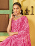 Vasthrlay Georgette Unstitched Saree