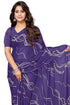Vasthrlay Fashion Georgette Geometric Dusty Ethnic Wear