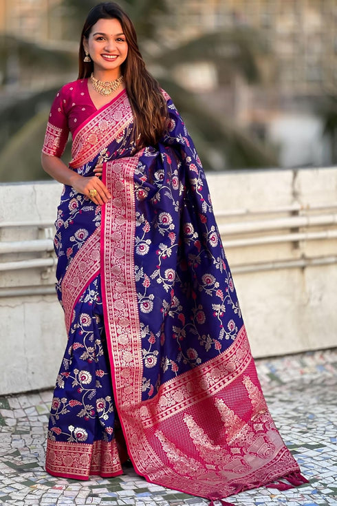 Vasthrlay Kanjivaram Woven Blouse Ethnic Wear