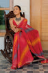 Vasthrlay Fashion Georgette Geometric Green Ethnic Wear