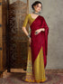 Vasthrlay Printed Tassels Cream Saree