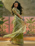 Vasthrlay Womens Printed Unstitched Beige Saree
