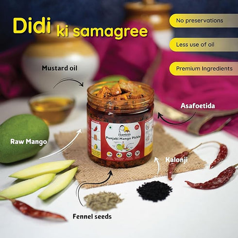 FarmDidi Punjabi Mango Pickle
