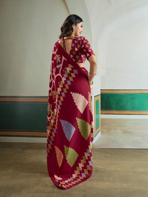 Vasthrlay Beautiful Geometric Printed
