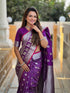 Vasthrlay Elephant Unstitched Saree