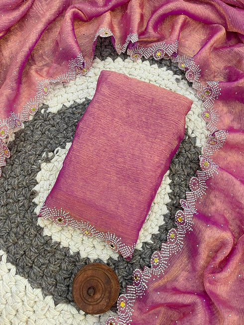 Vasthrlay Embellished Lightweight Unstitched Complements