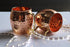 Handmade Pure Copper Hammered Cup Mugs - Set of 2 (350 ML)