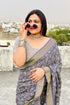 Vasthrlay Fashion Handloom Printed Dusty Ethnic Wear