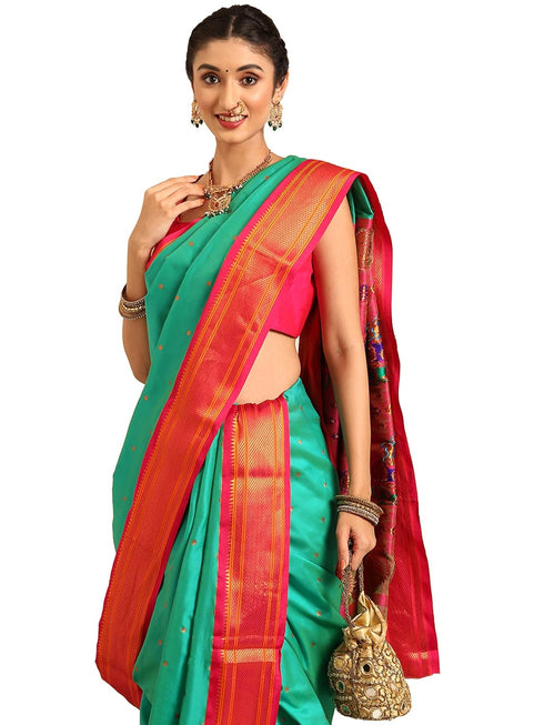 Vasthrlay Paithani Bottle Saree